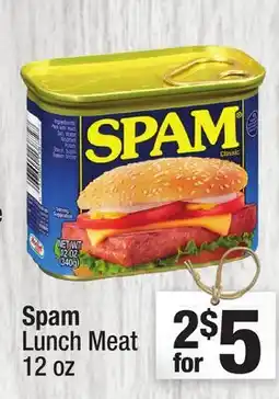 Super King Markets Spam Lunch Meat offer