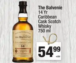 Super King Markets The Balvenie 14 Yr Caribbean Cask Scotch Whisky offer