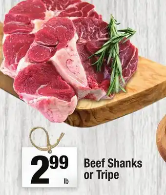 Super King Markets Beef Shanks or Tripe offer