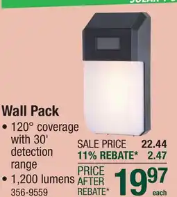 Menards Wall Pack offer