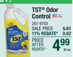 Menards TST Odor Control offer