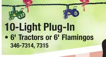Menards 10-Light Plug-In offer