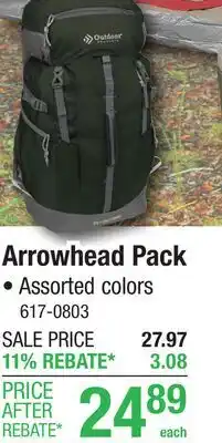 Menards Arrowhead Pack offer