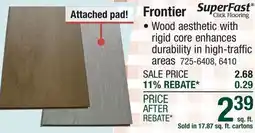 Menards Frontier offer