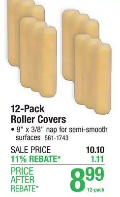 Menards 12-Pack Roller Covers offer
