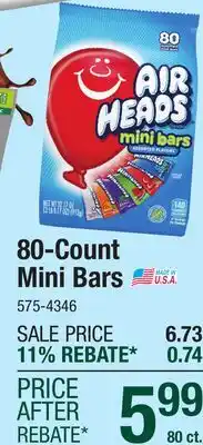 Menards 80-Count Mini Bars offer