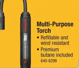 Menards Multi-Purpose Torch offer
