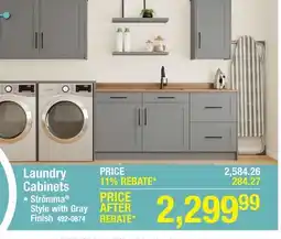Menards Laundry Cabinets offer