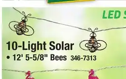 Menards 10-Light Solar offer