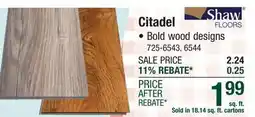 Menards Citadel offer