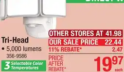Menards Tri-Head offer