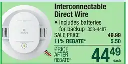Menards Interconnectable Direct Wire offer