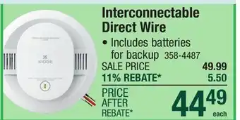 Menards Interconnectable Direct Wire offer
