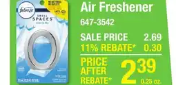 Menards Air Freshener offer