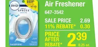 Menards Air Freshener offer