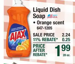 Menards Liquid Dish Soap offer