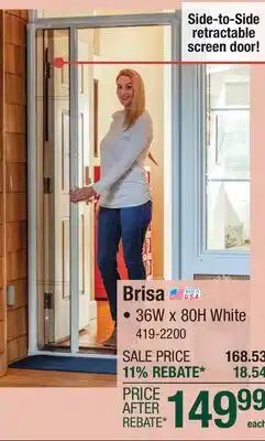 Menards Brisa offer