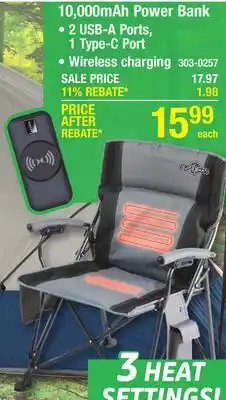 Menards 10,000mAh Power Bank offer