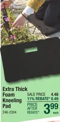 Menards Extra Thick Foam Kneeling Pad offer