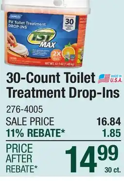 Menards 30-Count Toilet Treatment Drop-Ins offer