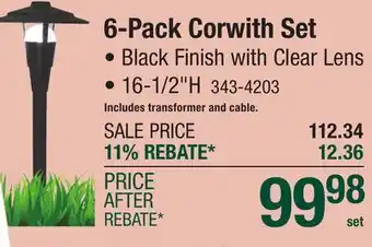 Menards 6-Pack Corwith Set offer