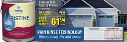 Menards Exterior Flat Paint & Primer offer