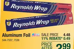 Menards Aluminum Foil offer