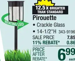 Menards Pirouette offer