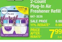 Menards 2-Count Plug-In Air Freshener Refill offer