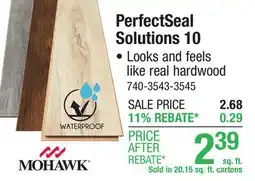 Menards PerfectSeal Solutions 10 offer