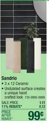 Menards Sandrio offer