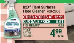 Menards R2X Hard Surfaces Floor Cleaner offer