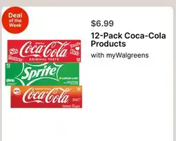 Walgreens 12-Pack Coca-Cola Products offer