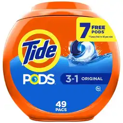 Walgreens Laundry Detergent Pacs, 3-in-1 Stain Remover, Odor Fighter, HE Compatible Original offer