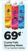 Save a Lot Crystal Falls Sparkling Water offer