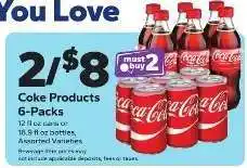 Save a Lot Coke Products 6-Packs offer