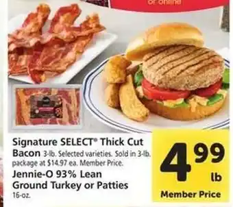 Safeway Jennie-O 93% Lean Ground Turkey or Patties offer