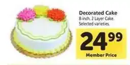 Safeway Decorated Cake offer