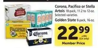 Safeway Corona, Pacifico or Stella Artois offer