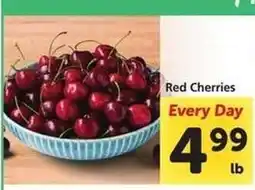 Safeway Red Cherries offer