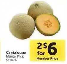 Safeway Cantaloupe offer