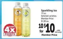 Safeway Sparkling Ice offer