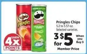 Safeway Pringles Chips offer