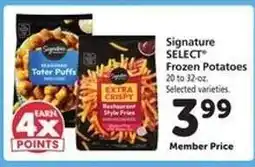 Safeway Signature Select Frozen Potatoes offer