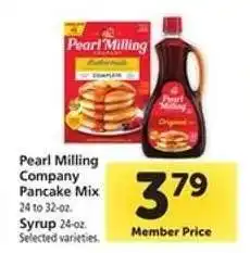 Safeway Pearl Milling Company Pancake Mix/Syrup offer