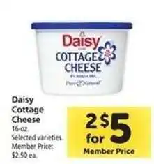 Safeway Daisy Cottage Cheese offer