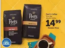 Safeway Peet's Coffee offer