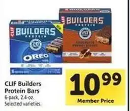 Safeway Clif Builders Protein Bars offer