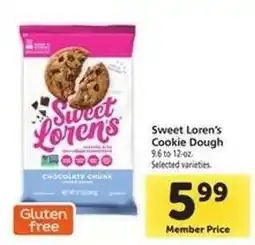 Safeway Sweet Loren's Cookie Dough offer