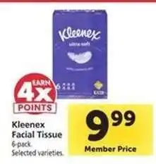 Safeway Kleenex Facial Tissue offer